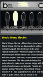Mobile Screenshot of blacksheepelectric.com